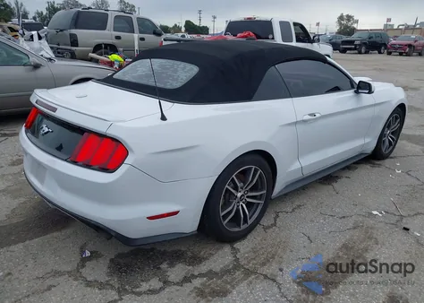 2017 Ford Mustang Ecoboost Premium from USA, damaged, VIN 1FATP8UH3H5218350